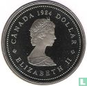 Kanada 1 Dollar 1984 "450th anniversary of Jacques Cartier's landing at Gaspé Peninsula" - Bild 2