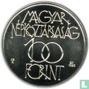 Hongrie 100 forint 1985 "Budapest Cultural Forum" - Image 1