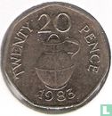 Guernsey 20 pence 1983 - Image 1