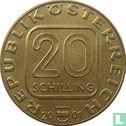 Autriche 20 schilling 2001 "200th anniversary Birth of Johann Nepomuk Nestroy" - Image 1