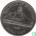Guernesey 2 pounds 1989 "Royal Visit" - Image 1