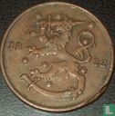 Finlande 10 penniä 1922 - Image 1
