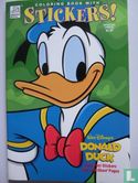 Coloring Book with Stickers Donald Duck - Image 1