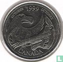 Canada 25 cents 1999 "October" - Afbeelding 1