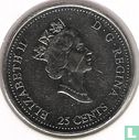 Canada 25 cents 1999 "June" - Afbeelding 2