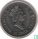 Canada 25 cents 1999 "August" - Image 2