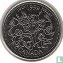 Canada 25 cents 1999 "July" - Image 1