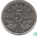 Canada 5 cents 1935 - Image 1