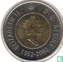 Canada 2 dollars 2002 "50th anniversary of the Accession of Queen Elizabeth II" - Afbeelding 1