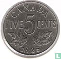 Canada 5 cents 1928 - Afbeelding 1