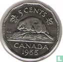 Canada 5 cents 1955 - Image 1