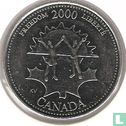Canada 25 cents 2000 "Freedom" - Afbeelding 1