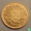 Zwitserland 20 francs 1947 - Afbeelding 1