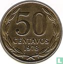 Chili 50 centavos 1978 - Image 1
