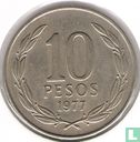 Chile 10 pesos 1977 - Image 1