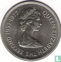 Jersey 25 pence 1977 "25th anniversary Accession of Queen Elizabeth II" - Afbeelding 1