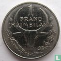 Madagascar 1 franc 2002 - Image 2