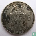 Nederlands-Indië 1/10 gulden 1909 - Afbeelding 1