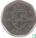 Ghana 200 cedis 1998 - Image 1