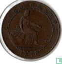Spanje 5 centimos 1870 - Afbeelding 1