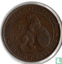 Spain 5 centimos 1870 - Image 2