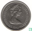 Gibraltar 25 pence 1977 "25th anniversary Accession of Queen Elizabeth II" - Afbeelding 1