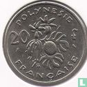 French Polynesia 20 francs 1970 - Image 2