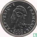 Polynésie française 20 francs 2003 - Image 1