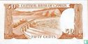 Cyprus 50 Cents 1987 - Afbeelding 2