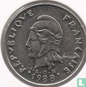 French Polynesia 20 francs 1988 - Image 1