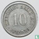 Empire allemand 10 pfennig 1903 (E) - Image 1