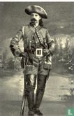 De martiale verschijning van Buffalo Bill in zijn traditioneel woudloperskostuum - Image 1