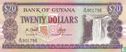 Guyana 20 Dollars ND (1989) P27a2 - Image 1