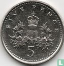 United Kingdom 5 pence 2005 - Image 2