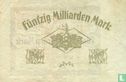 Duitsland, Pfalz 50 miljard Mark 1923 Bay262 - Image 2
