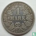 Empire allemand 1 mark 1875 (J) - Image 1