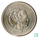 Denemarken 10 kroner 1972 "Death of Frederik IX and accession of Margrethe II" - Afbeelding 2