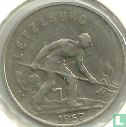 Luxemburg 1 franc 1957 - Afbeelding 1