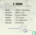 Nederland 5 Euro 1996 "Willem Barentsz" - Afbeelding 3
