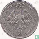 Germany 2 mark 1989 (D - Kurt Schumacher) - Image 1