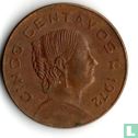 Mexique 5 centavos 1972 - Image 1
