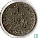 Frankrijk 1 franc 1968
