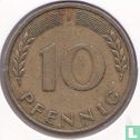 Allemagne 10 pfennig 1968 (J) - Image 2