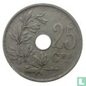 Belgique 25 centimes 1928 (FRA) - Image 2