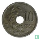 Belgium 10 centimes 1926 (NLD) - Image 2