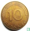 Duitsland 10 pfennig 1989 (J) - Afbeelding 2