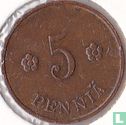Finland 5 penniä 1938 - Afbeelding 2