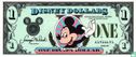 1 Disney Dollar 1987 - Image 1