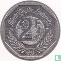 Frankrijk 2 francs 1998 "50th Anniversary of the Universal Declaration of Human Rights" - Afbeelding 1