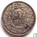 Zwitserland ½ franc 1916 - Afbeelding 1